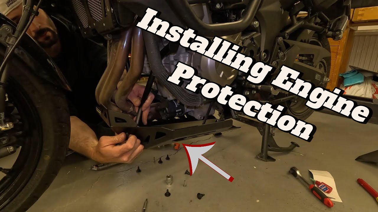 Protecting My Kawasaki 1000, Engine Guard Tutorial