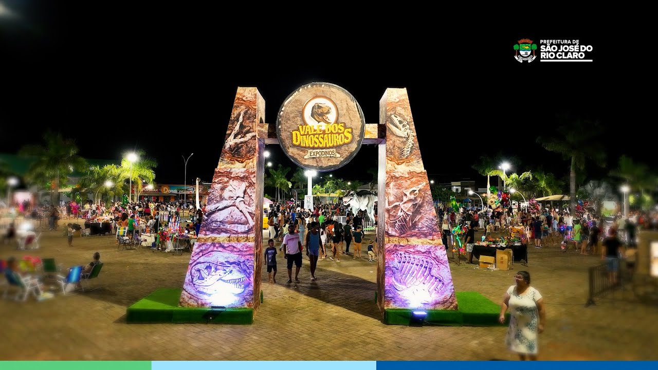 Vale dos Dinossauros encanta São José do Rio Claro! ✨🦖
