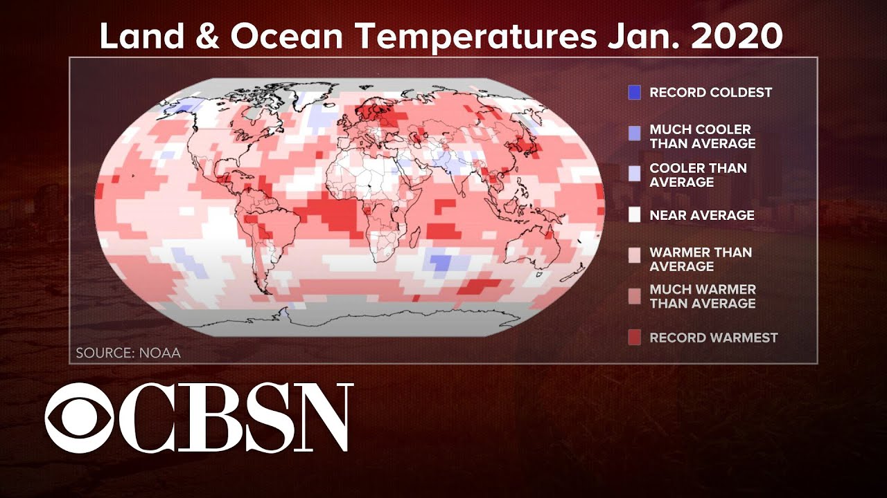 January 2020 was hottest on record, while Antarctica is warmer than it's ever been