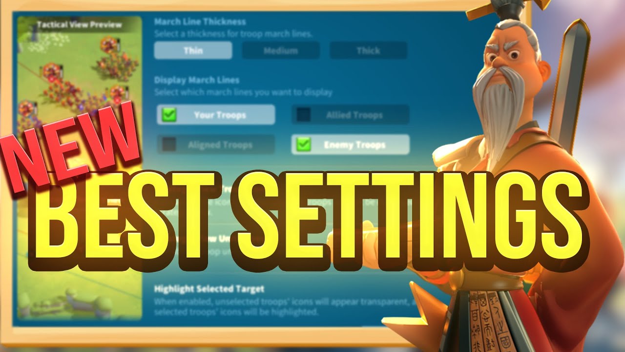 HUGE Settings Update [Best Settings July 2025] | Rise of Kingdoms
