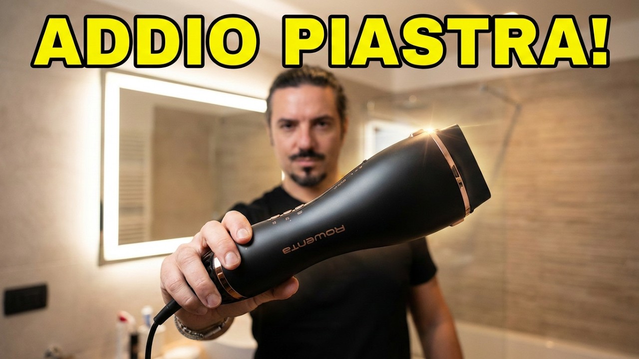 ROWENTA AIR MOTION: Asciuga e Liscia INSIEME VELOCEMENTE! Mantiene le promesse?
