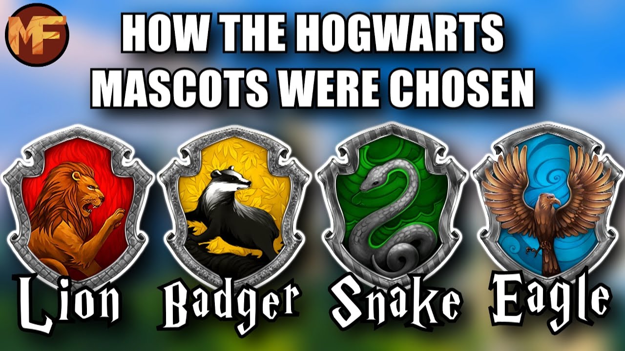 How the Hogwarts House Mascots Were Chosen: Harry Potter Theory