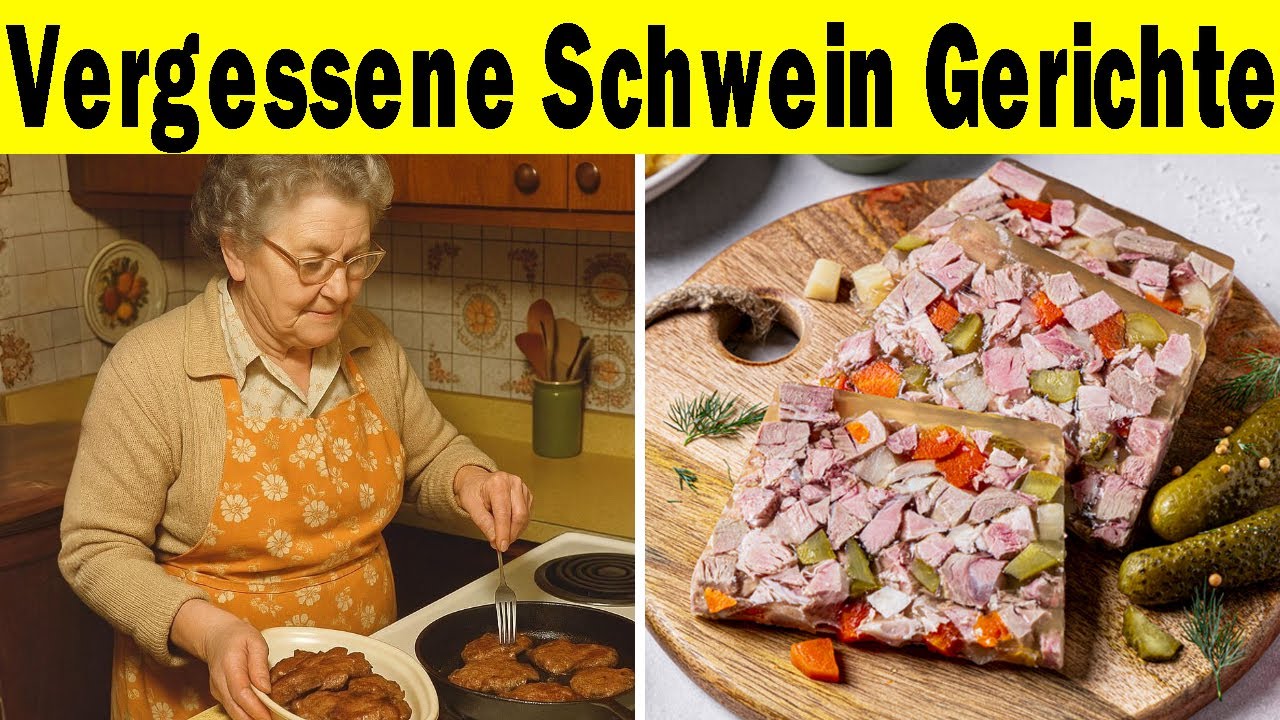 20 Schweinefleisch-Gerichte, die heute JEDER vergessen hat, doch bei Oma waren sie LEGENDÄR!