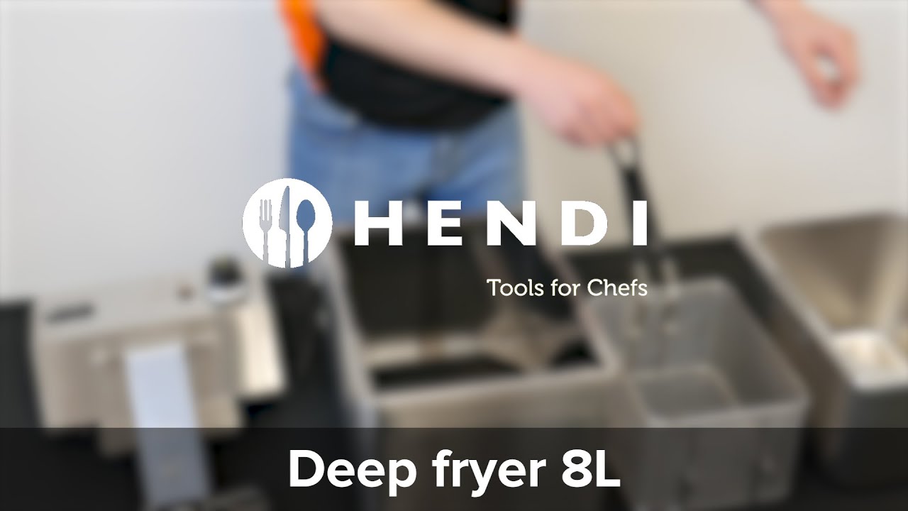 Hendi Blue Line friteuse 8L 3500W | HorecaTraders