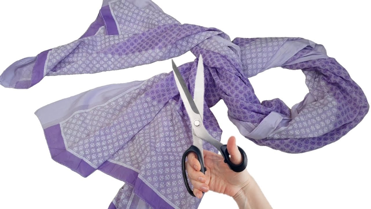 Best Re Use Idea From Old Dupatta # Waste Cloths Recycle Idea # Stitching Ideas