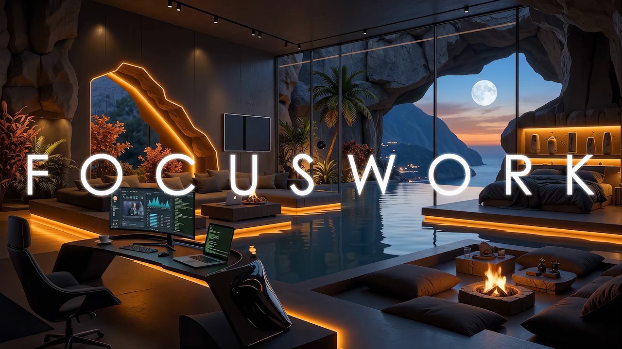 Deep Work Mode 🧠 Hyper Focus Soundscape for Coding, Study & Peak Productivity Flow