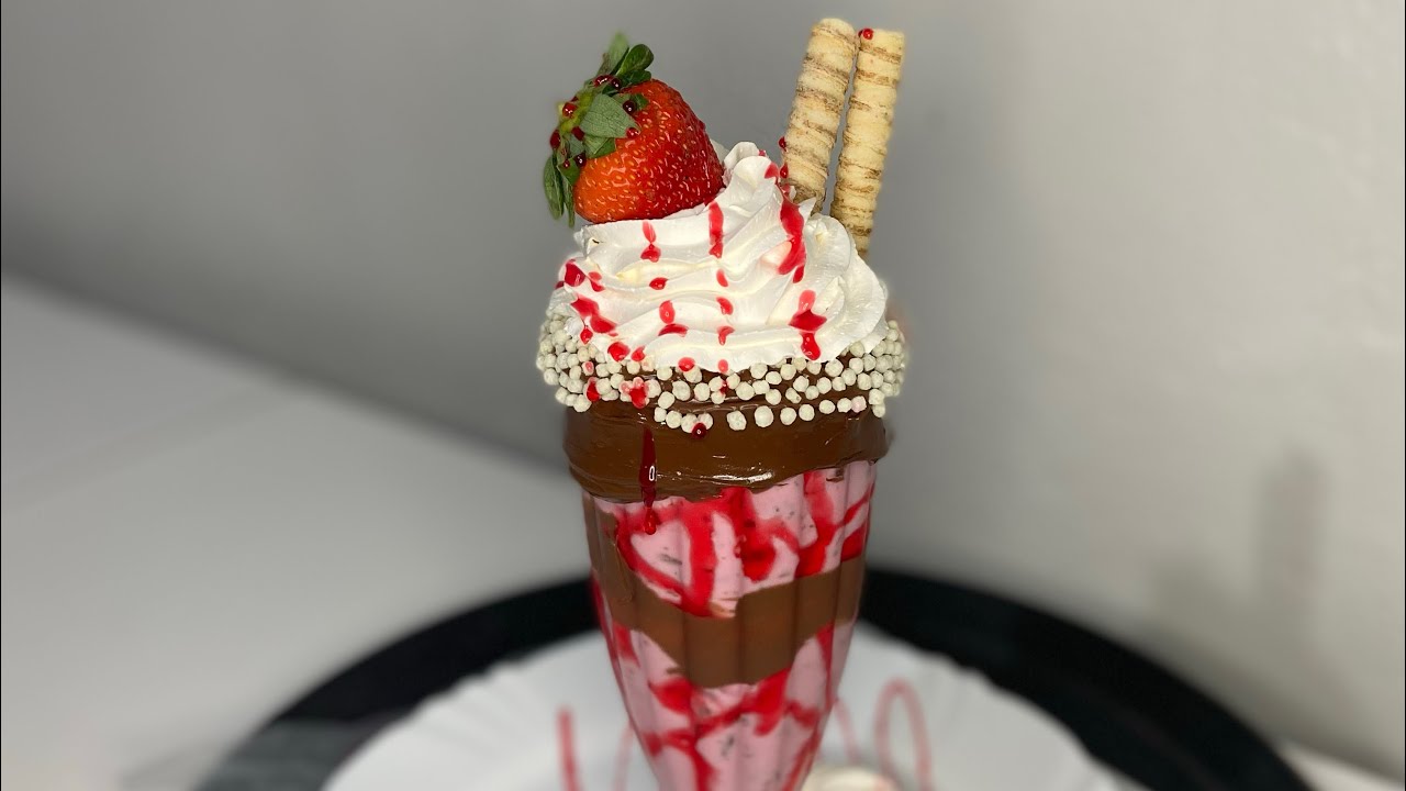 Um dia caótico- Milk-shake gourmet-Simplesmente acabou todas as moreninhas😱