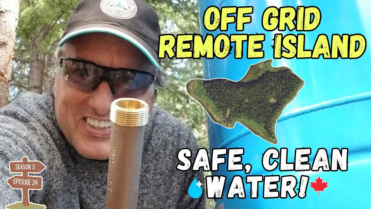 Off Grid Life: How We Built Our Safe Water System on Our Remote Island – My Wild Holm S3 Ep24