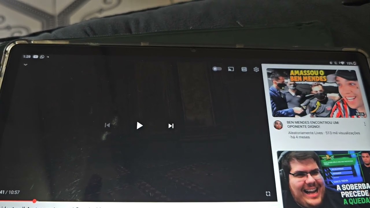 Testando fone de ouvido xiaomi a520 som e microfone
