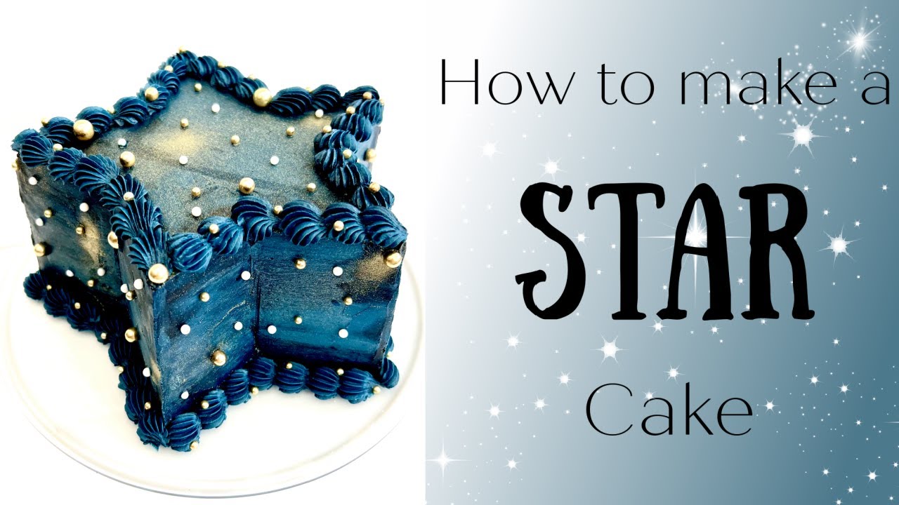 How to make a Star Cake (without a star tin)