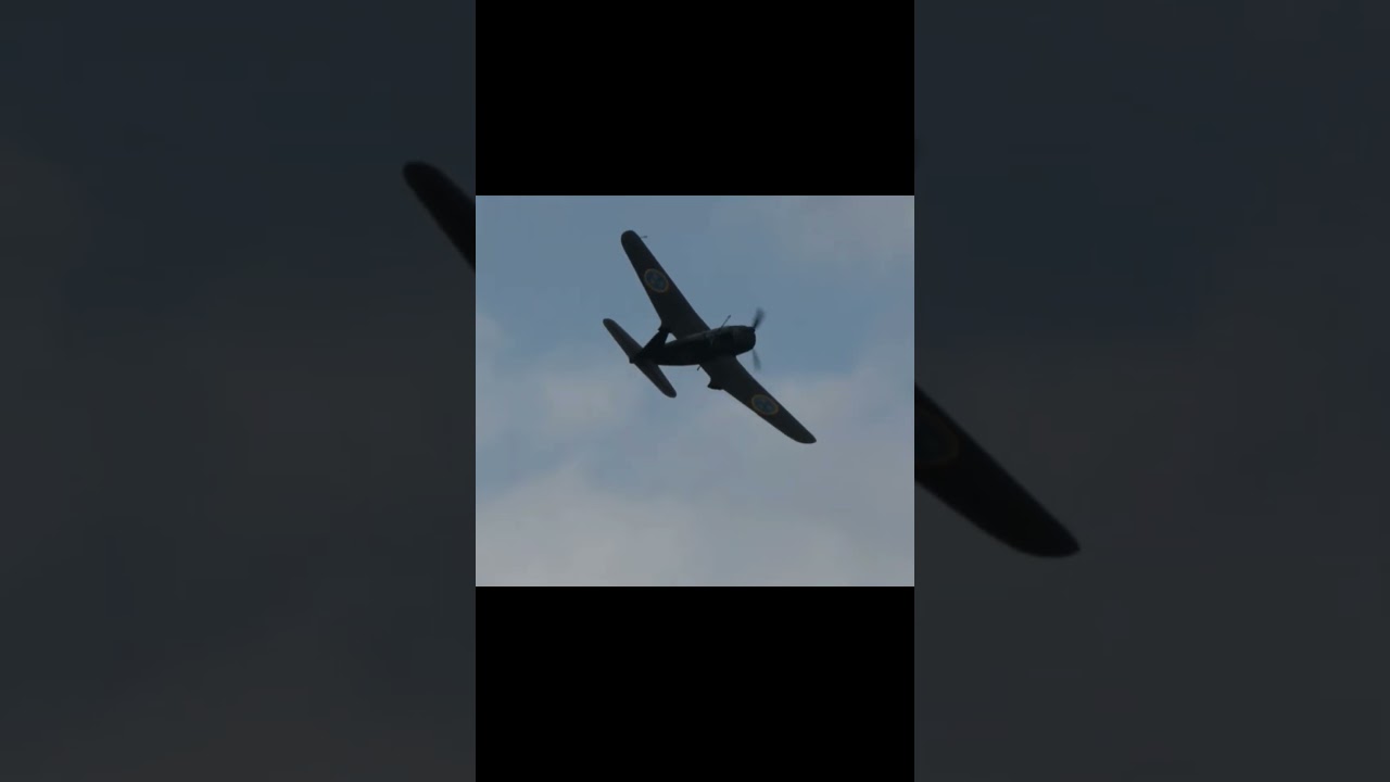 SAAB B17A SE-BYF #saab #rare #b17 #b17a #saabb17 #ww2 #aviation #military #airforce #airplane #sound