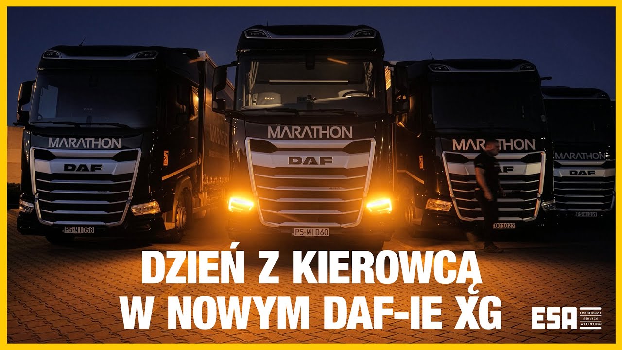 Dzień z kierowcą w nowym DAF-ie XG