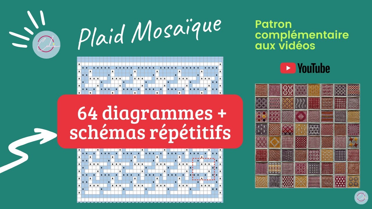 #72 Les 64 diagrammes du plaid mosaïque