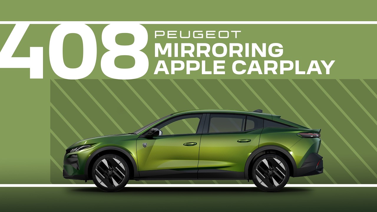 Peugeot Tutorials | 408 Mirroring Apple Car Play
