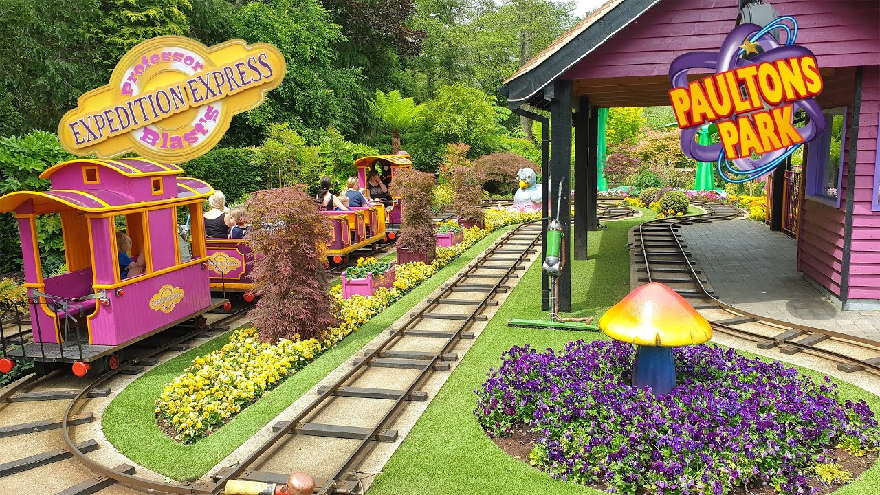 Prof Blast's Expedition Express at Paultons Park (Oct 2020) [4K]