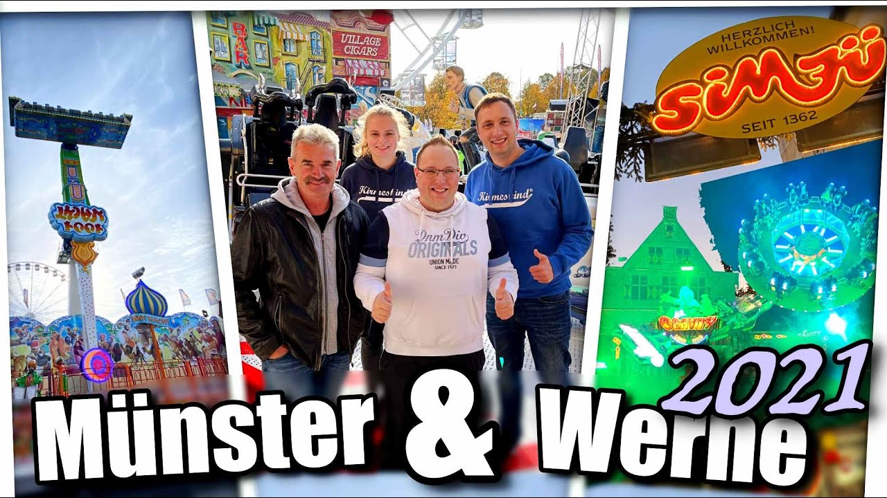 Endlich wieder ECHTE Kirmes! 😍🎢 | SimJü Werne & Herbst-Send Münster 2021! | Vlog #270