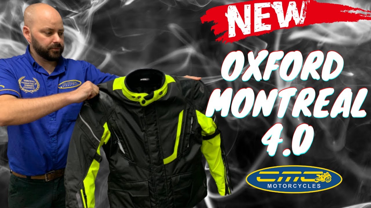 Oxford Montreal 4.0 MS Dry2Dry Motorcycle Jacket First Look !