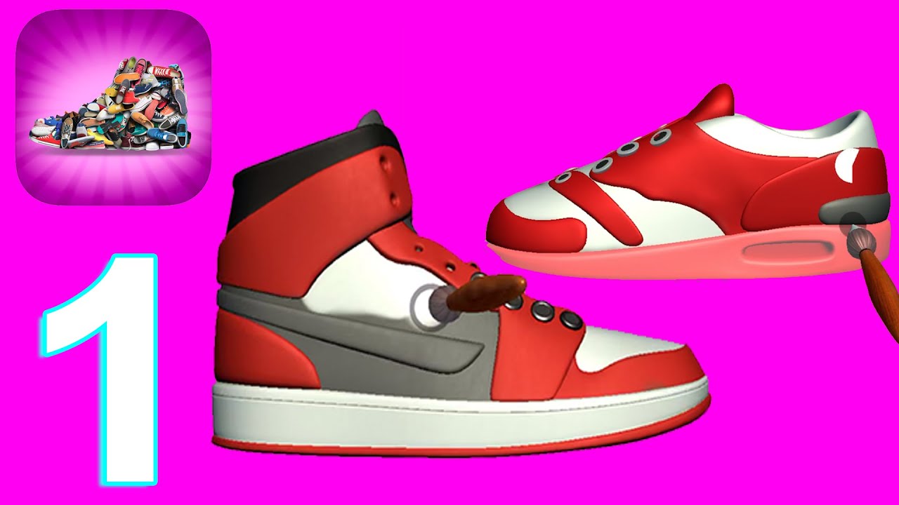 Sneaker Art Gameplay Walkthrough Part 1 (IOS/Android)