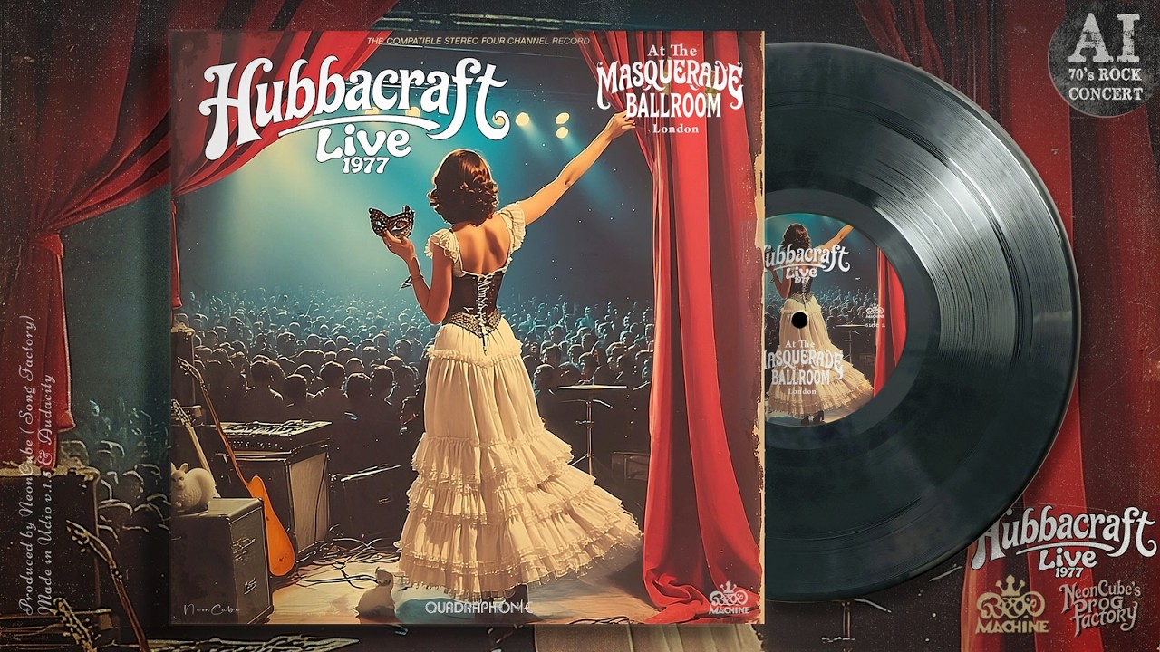 Hubbacraft - Live Prog Rock Concert | Masquerade Ballroom, 1977 [FULL ALBUM]