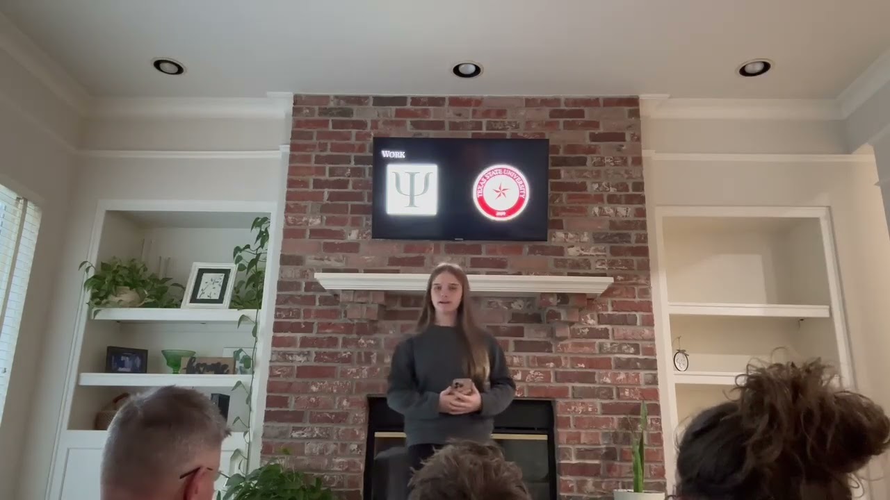 Public Speaking Class- Speech #1