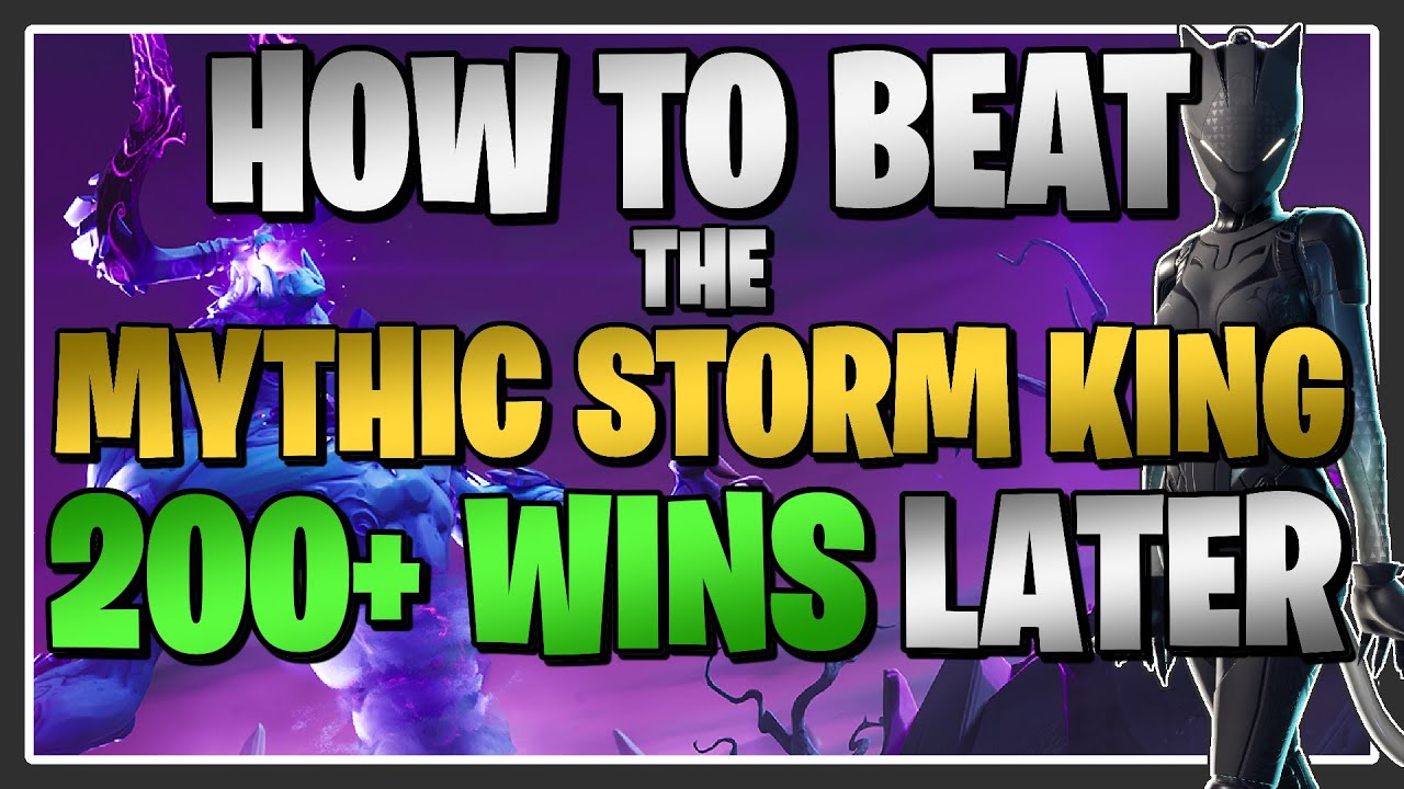 2026 APPROVED: HOW TO DEFEAT the Mythic Storm King - 200+ Wins of Advice! | Fortnite Save the World