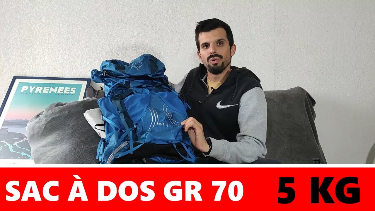 SAC À DOS GR70 - 5 KG !