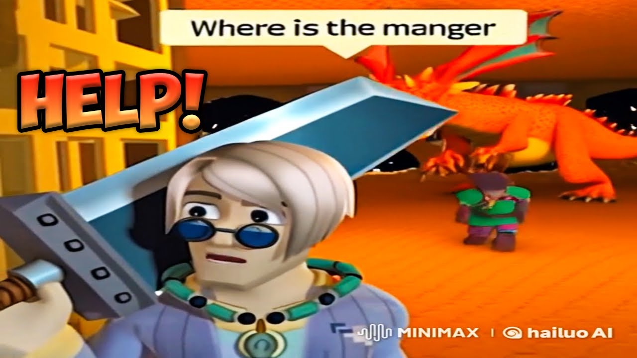 Roblox memes ran through Hailuo AI