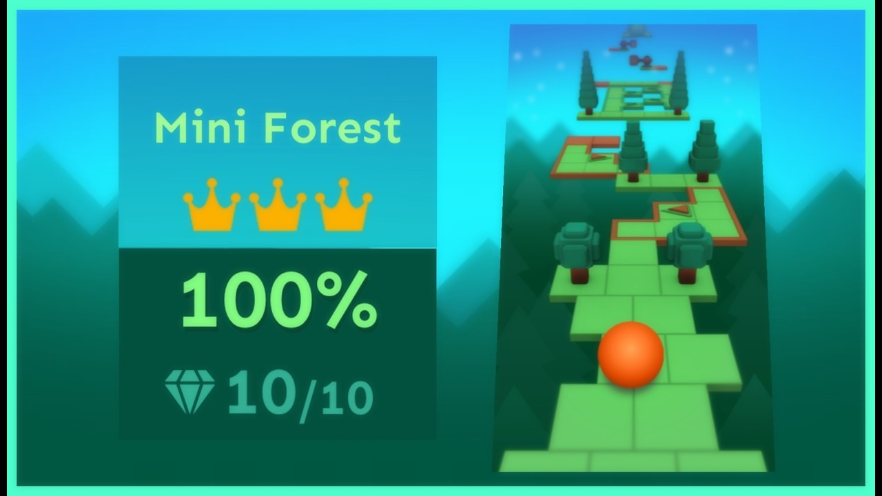 「Rolling Sky」Forest II「Mini Level 3」| ★★★