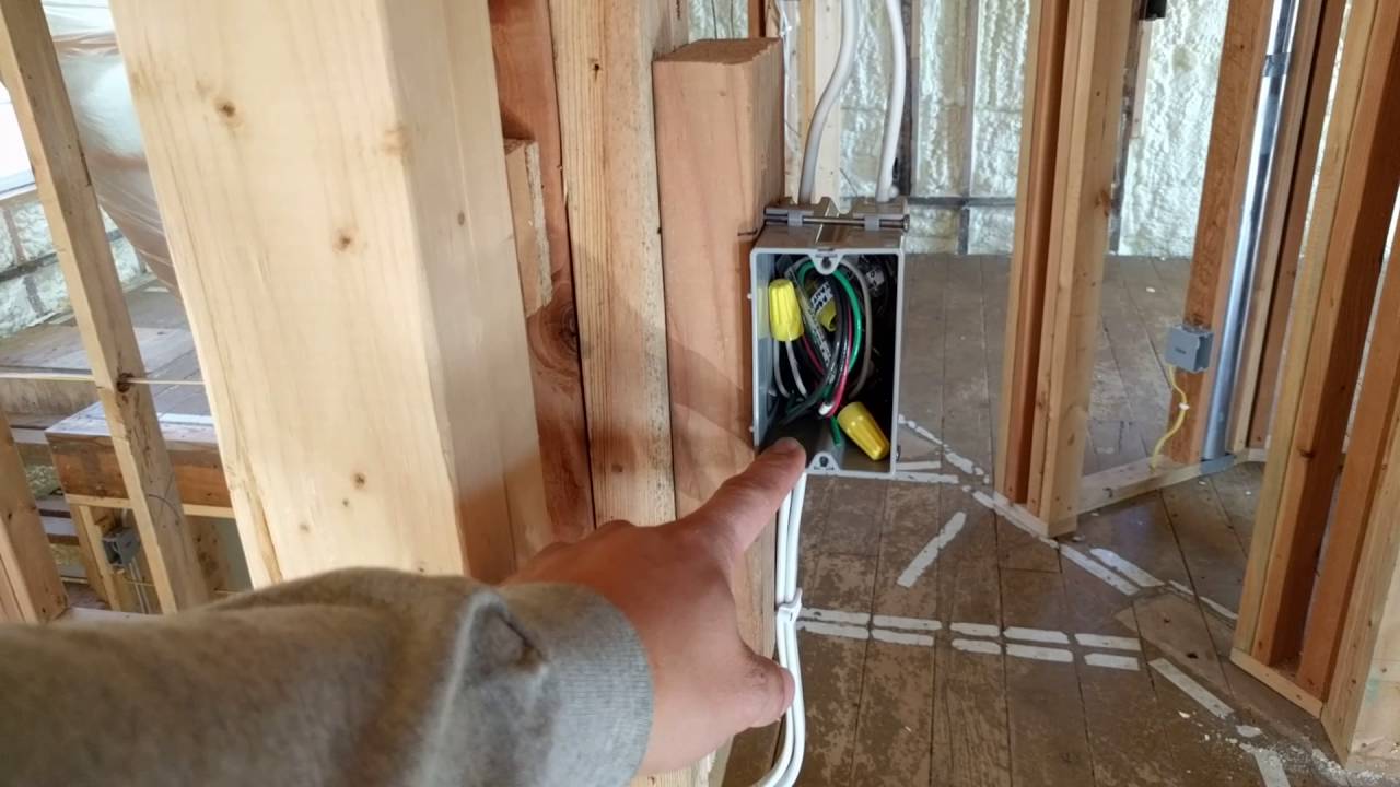 How To Wire a Closet Light - Closet Lighting Ideas & Tips - Rough In - Ben's DIY