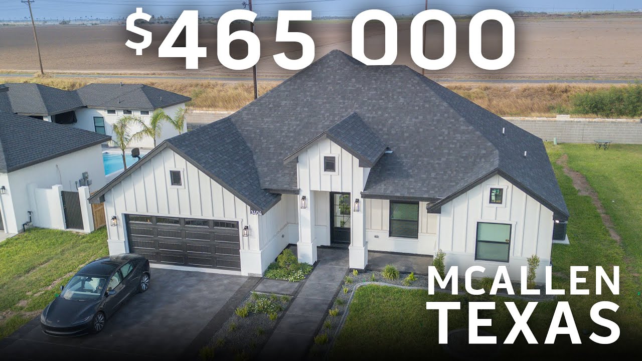 NEW FARMHOUSE | $465,000 | McALLEN TX | VENDOME