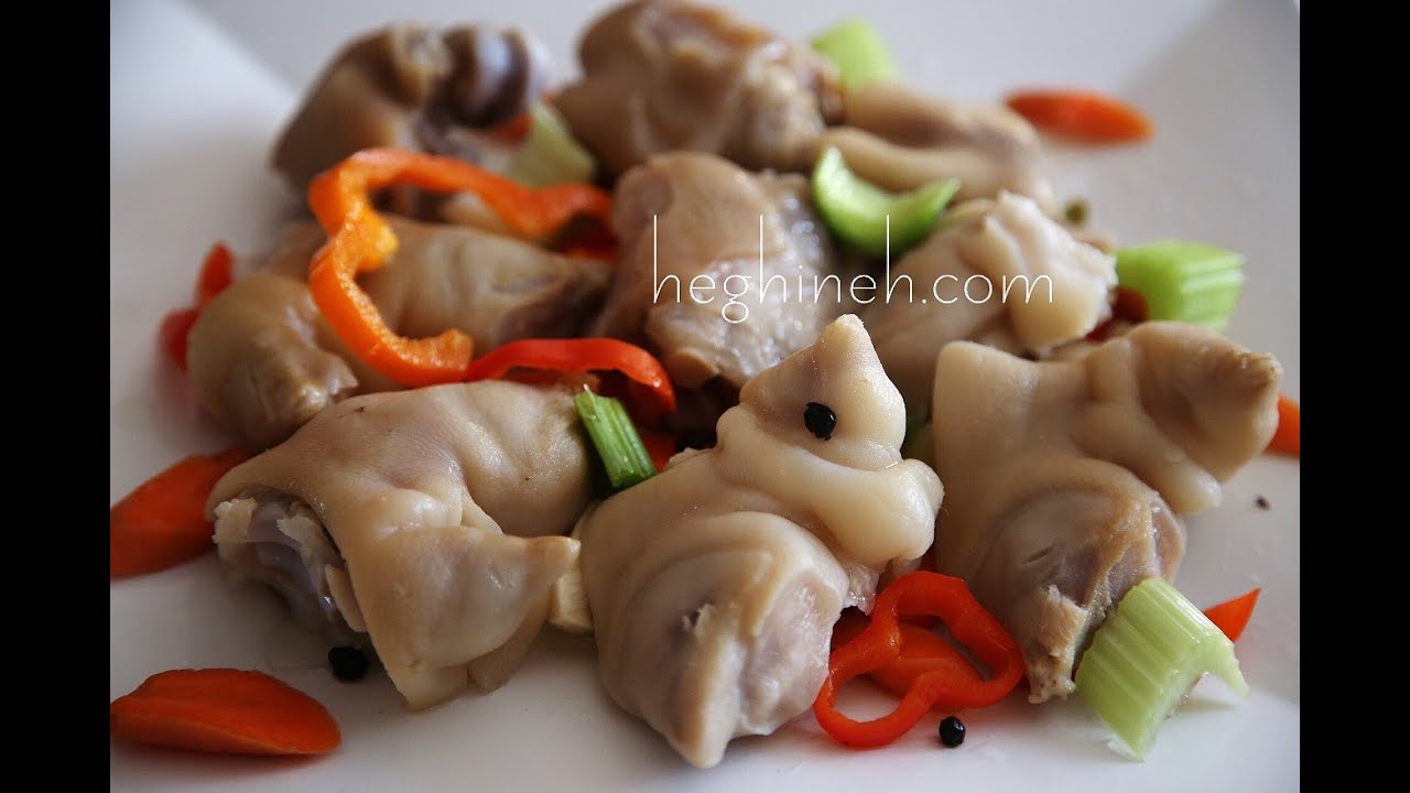Pickled Pigs Feet Recipe - Mojoj Recipe - Armenian Cuisine - Heghineh Cooking Show