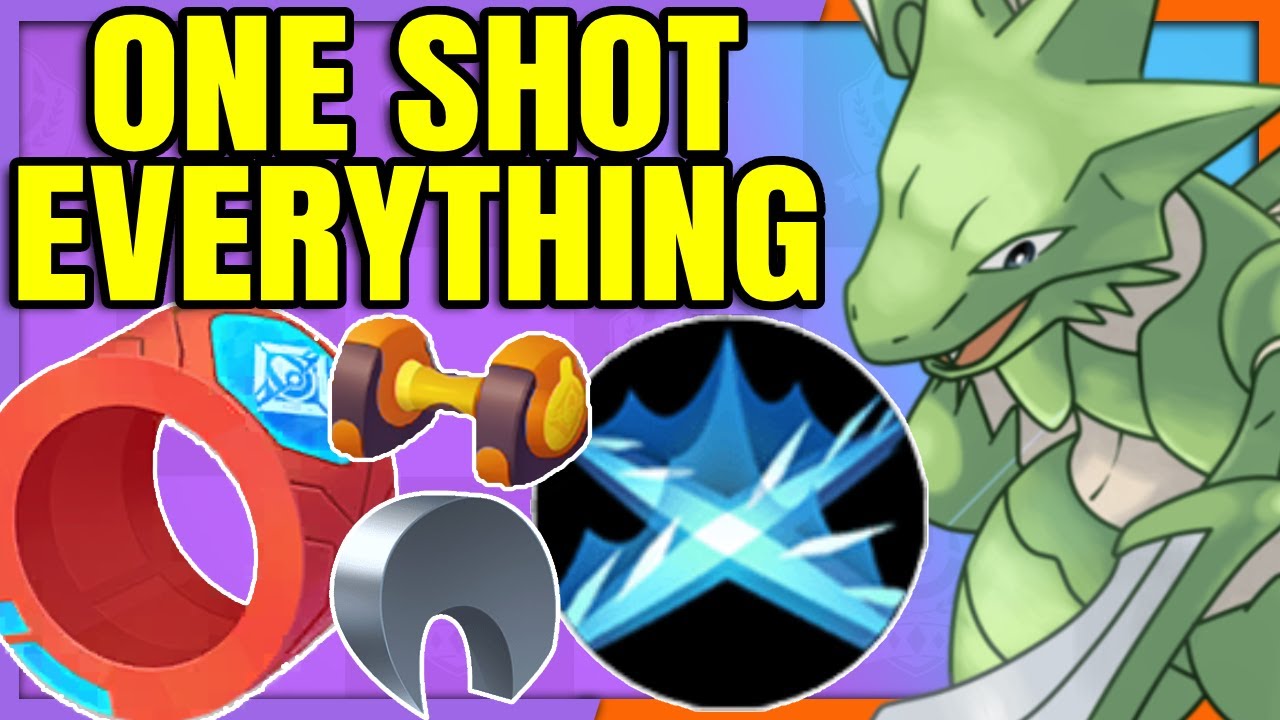 SCYTHER with ACCEL BRACER deals Insane Burst Damage | Pokemon Unite