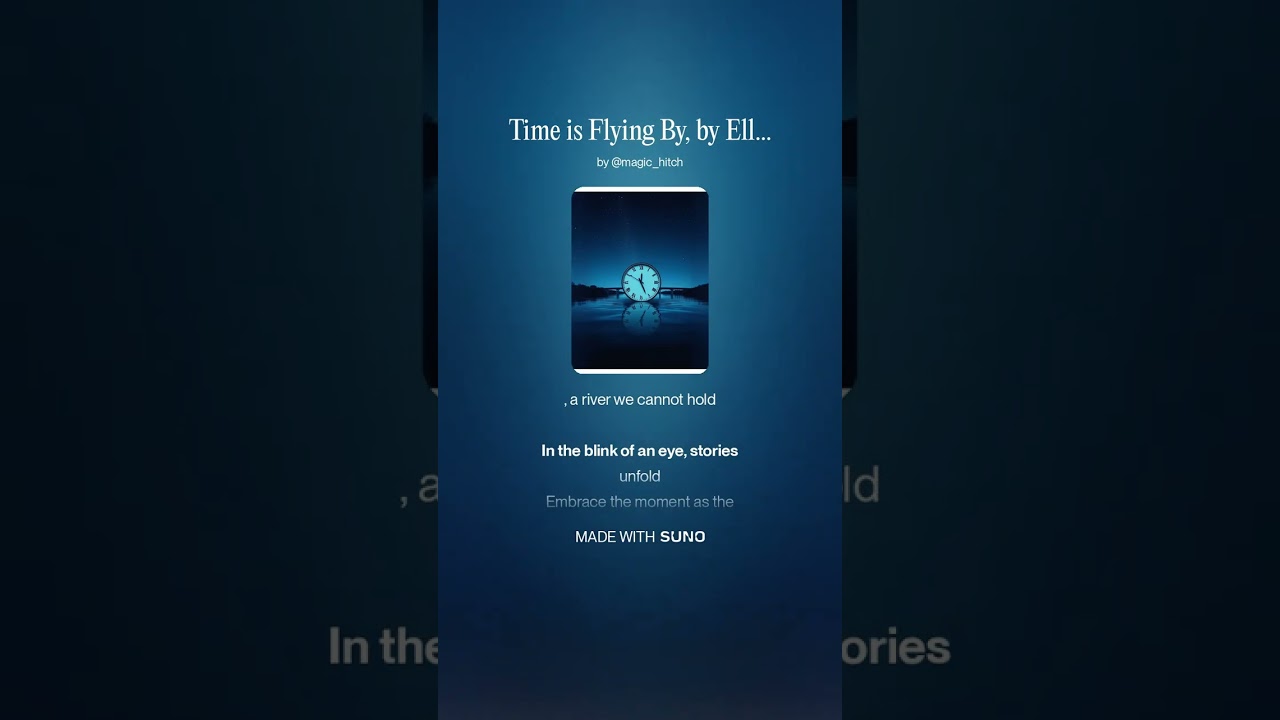 Time is Flying By, by Elliott Hitchcock