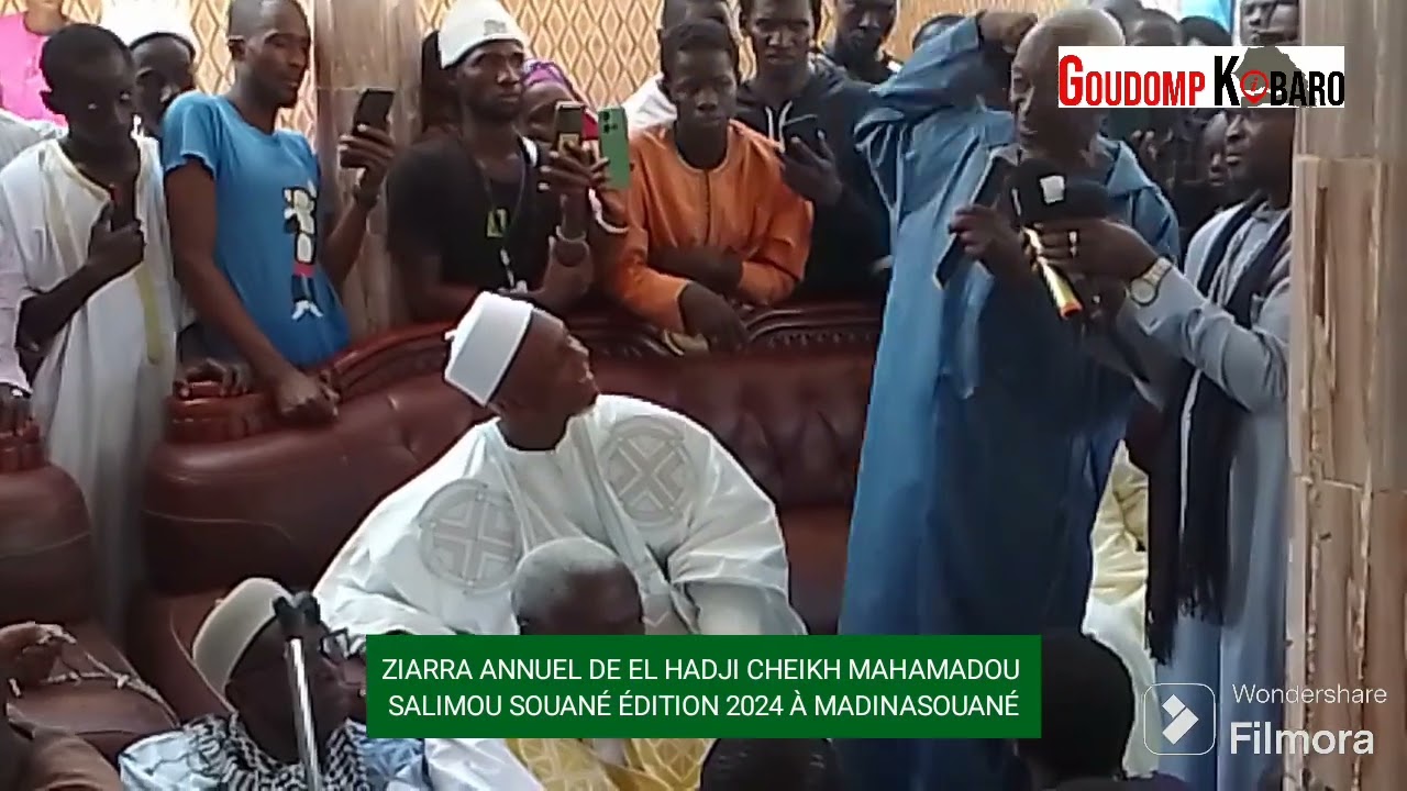 El hadji Moustapha Sylla au ziarra de El hadji Mouhamed Salimou Souané Édition 2024 à Madinasouané