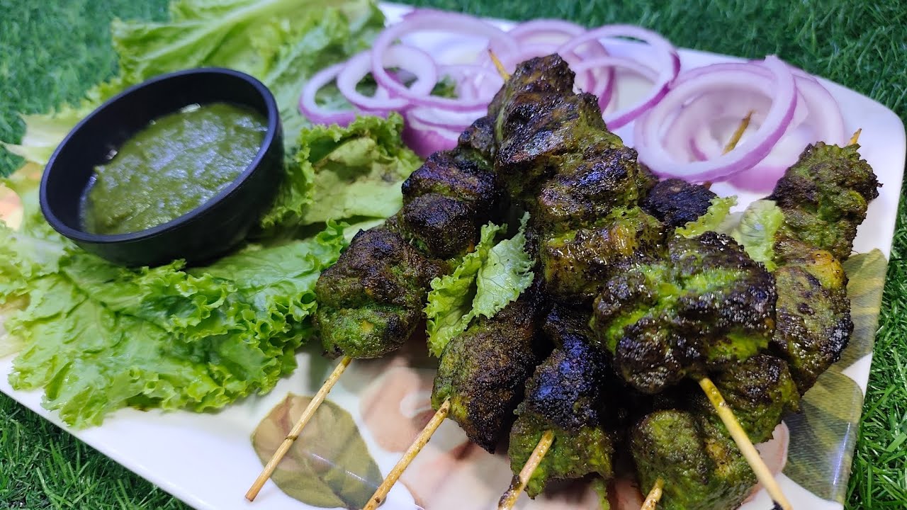Chicken Hariyali Kabab. Ramzan series Part 8