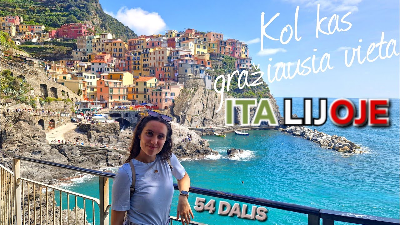 Cinque terre - lyg atvirukas iš Italijos
