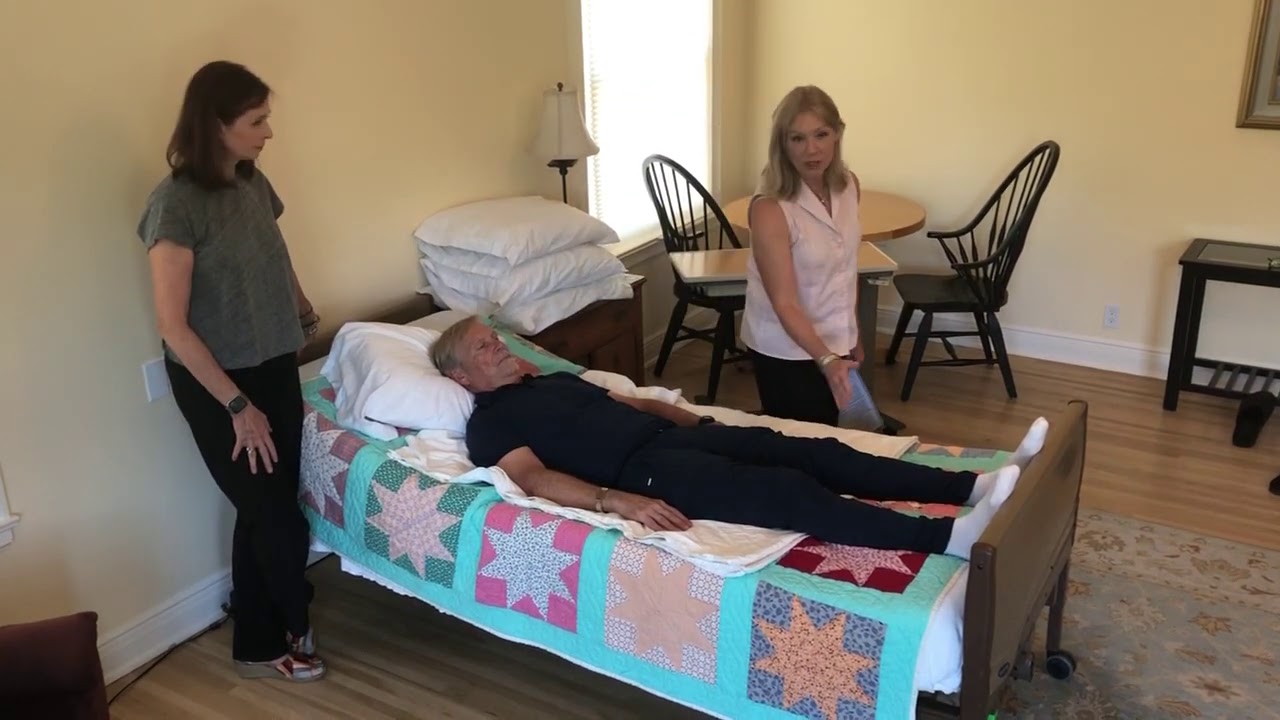 Moving a Patient Up in Bed with a One - Person Assist