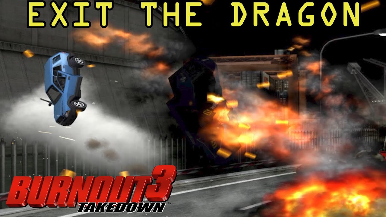 BURNOUT 3: TAKEDOWN - Exit the Dragon No Commentary