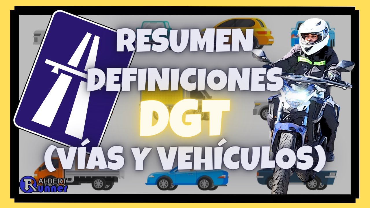 ®️ RESUMEN DEFINICIONES 📚ENTIENDE LAS PREGUNTAS DEL EXAMEN DGT 🧐