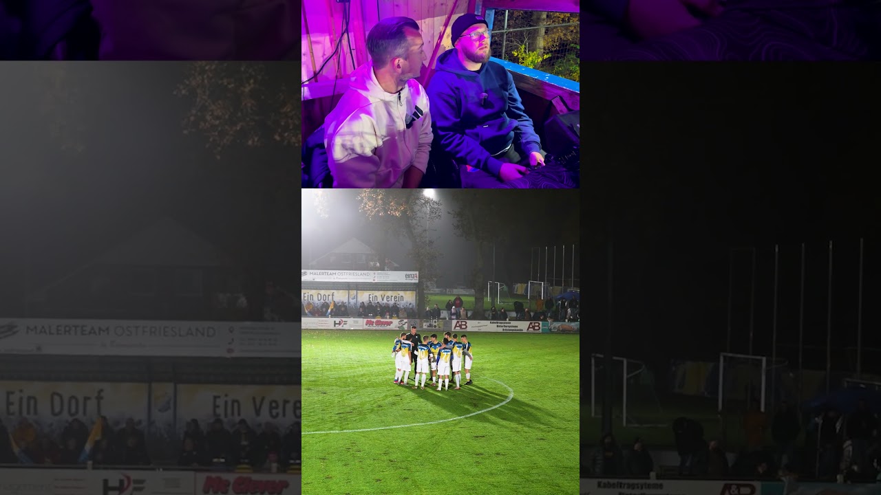 Heimspielvideo gegen den TuS Weener⚽💛💙