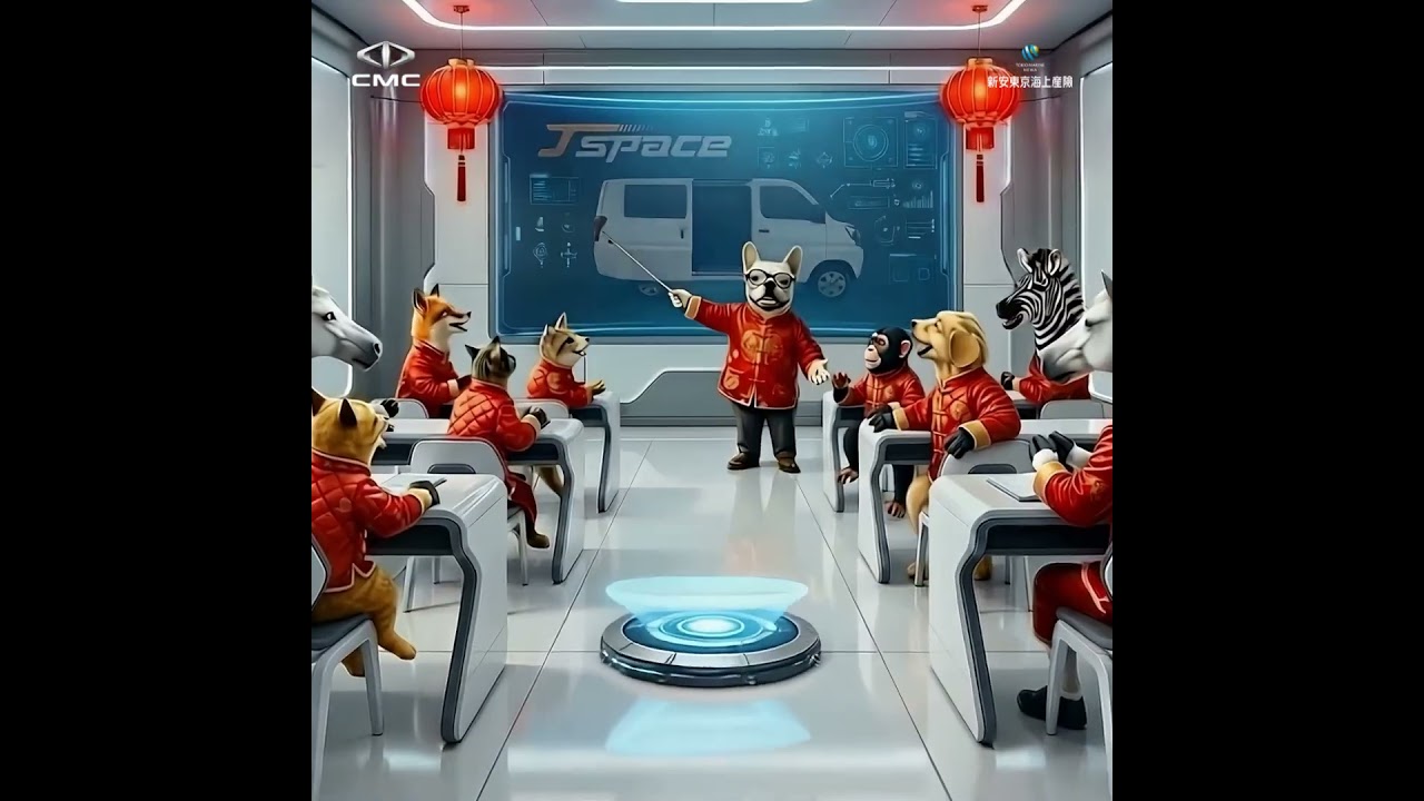 J SPACE 載全家，今年好運一定發