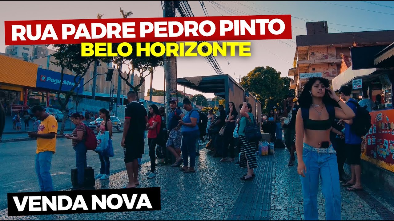 RUA PADRE PEDRO PINTO | VENDA NOVA | BELO HORIZONTE - MG | NA RUA 4K