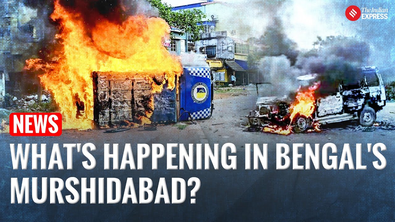 Waqf Law Protest Sparks Fresh Violence In Murshidabad; TMC MP’s Office Attacked, BSF Rushed In