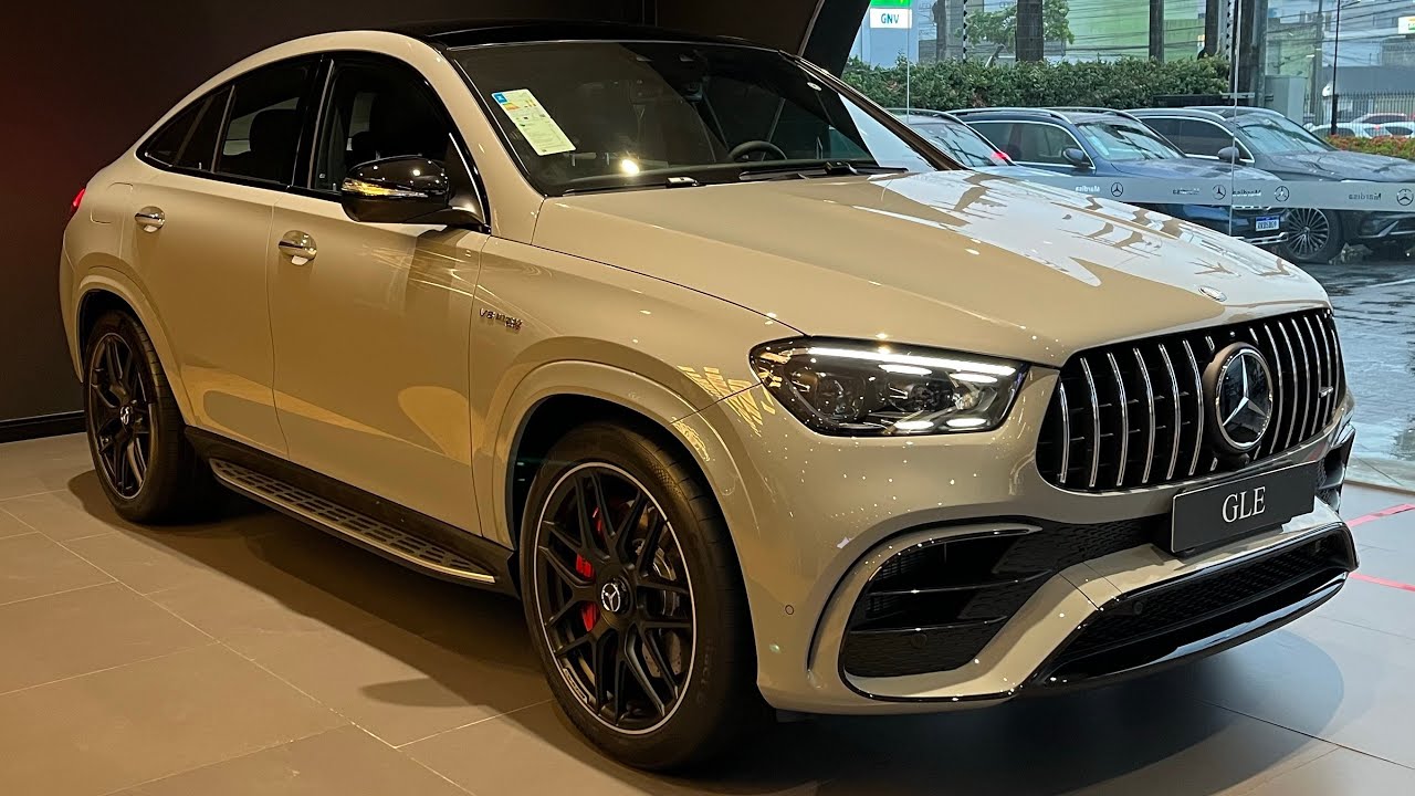 NOVA MERCEDES GLE COUPÉ 63 S AMG CINZA ALPINO 4.0 V8 BITURBO DE 612 CV EM DETALHES
