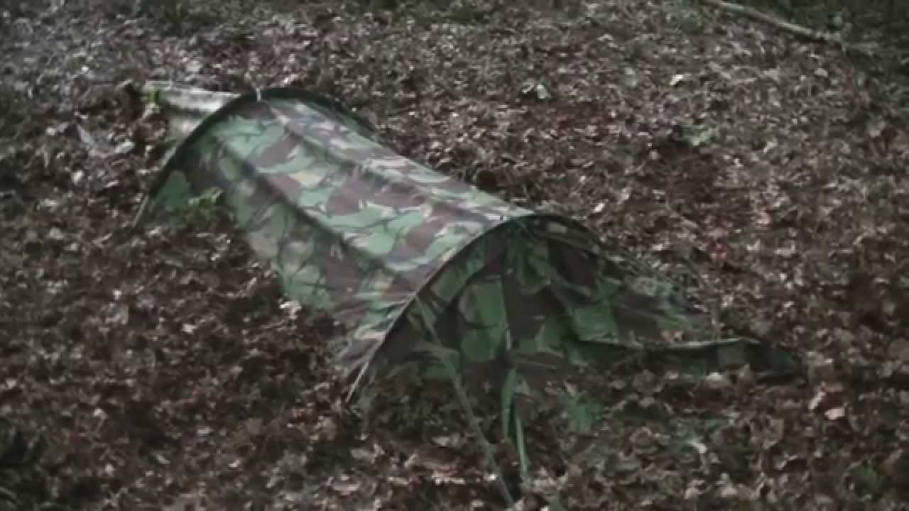Special Forces Twin Hooped Bivvi (Bivi bag) Wild Camping / Bird Watching - 1 man tent