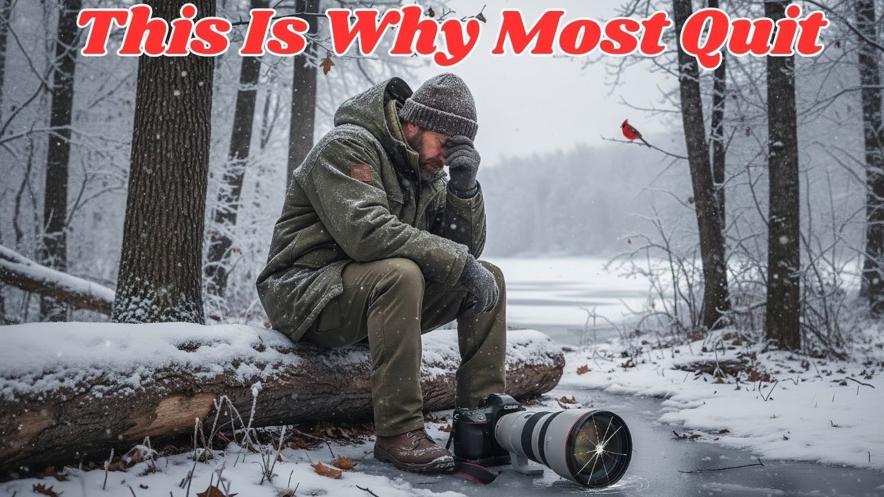 5 причин, почему многие фотографы дикой природы бросают это дело!!