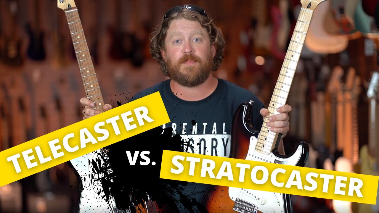 Telecaster vs. Stratocaster... what's the difference?