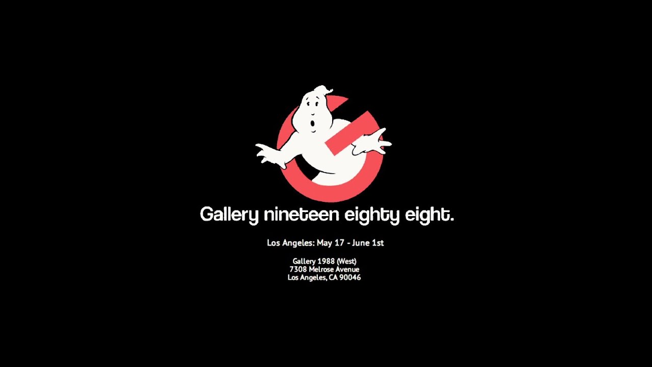 Ghostbusters 30th Anniversary Art Show | Opening Night @ Gallery 1988: LA | 17 May 2014