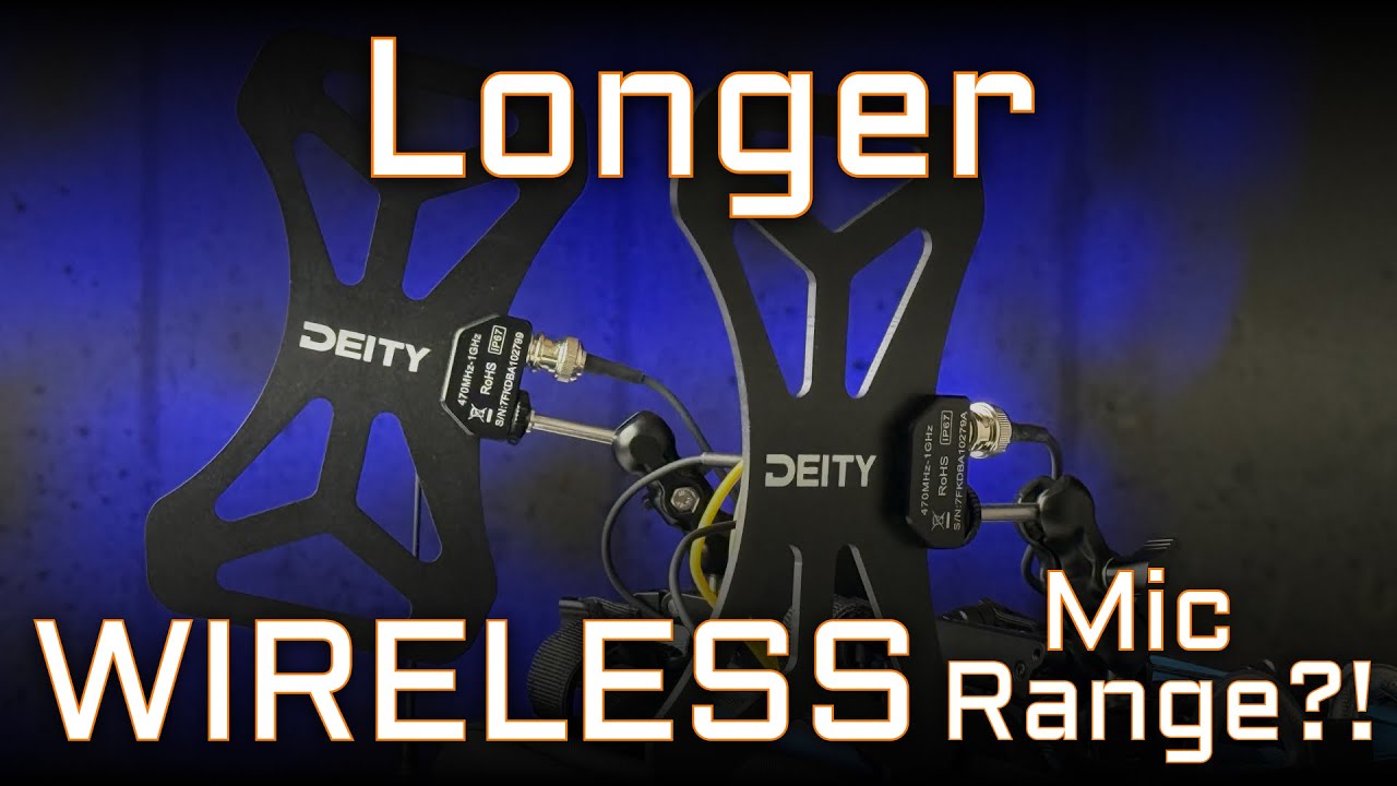 DEITY BF-1 - Longer Wireless Mic Range with Butterfly Antennas?