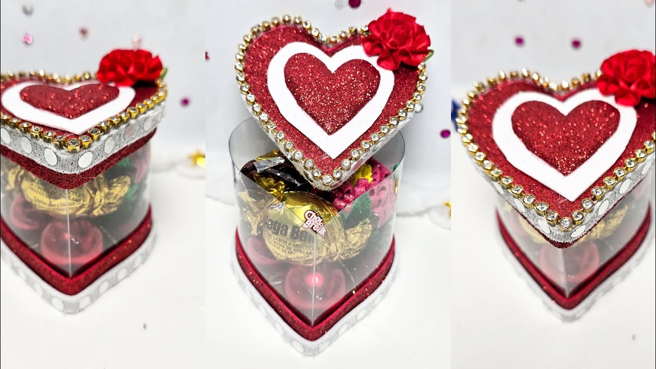 🥰🎁 CAJITAS de REGALO con BOTELLAS PLASTICAS 🎁🥰 la mejor IDEA para SAN VALENTIN